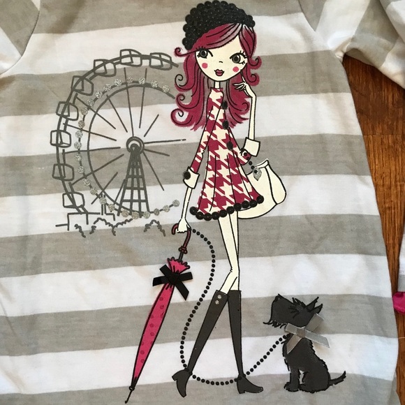 PETIT LEM*PJ Pajama Nightgown Dress**Size 4 - Picture 3 of 3